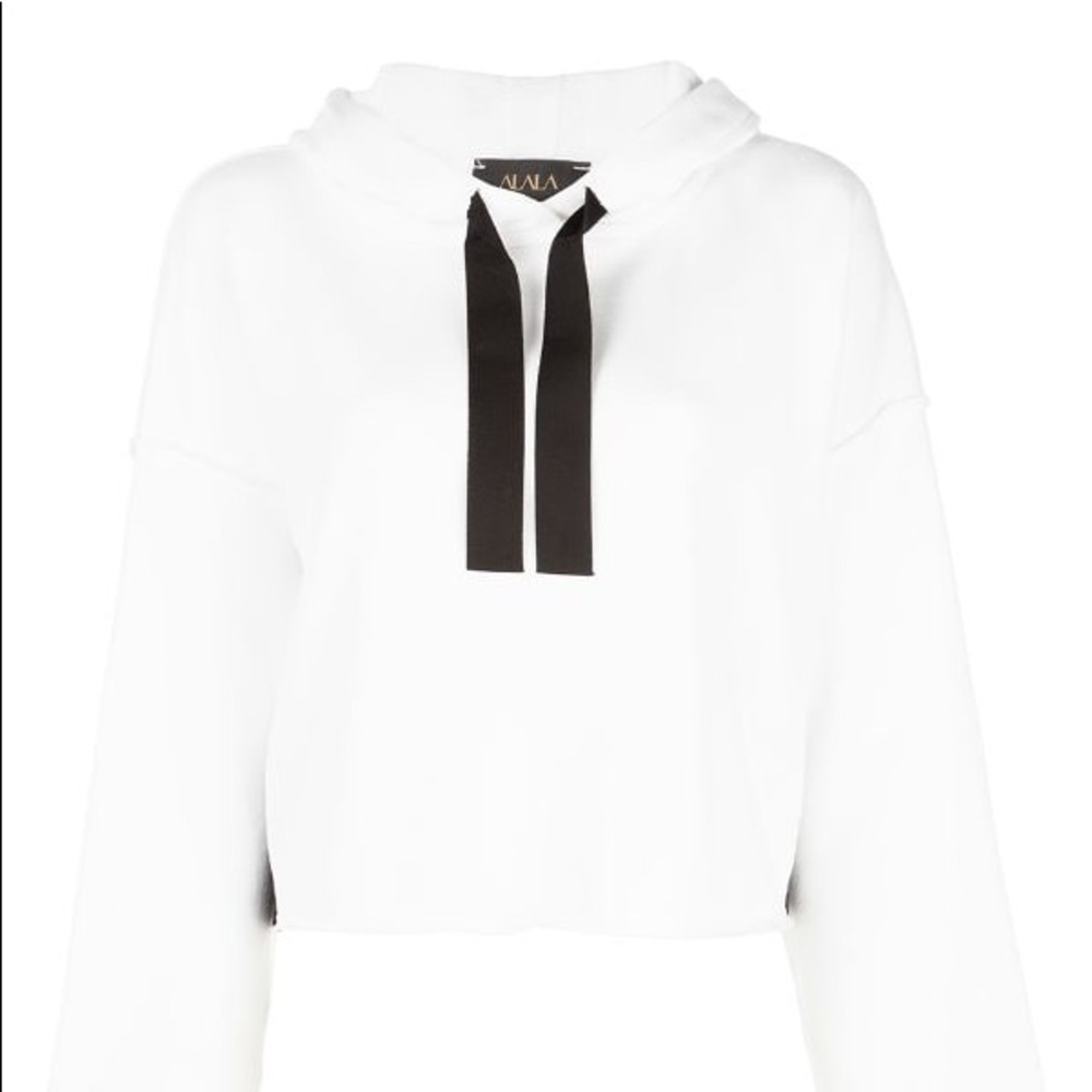 Alala blk and white sweatshirt.